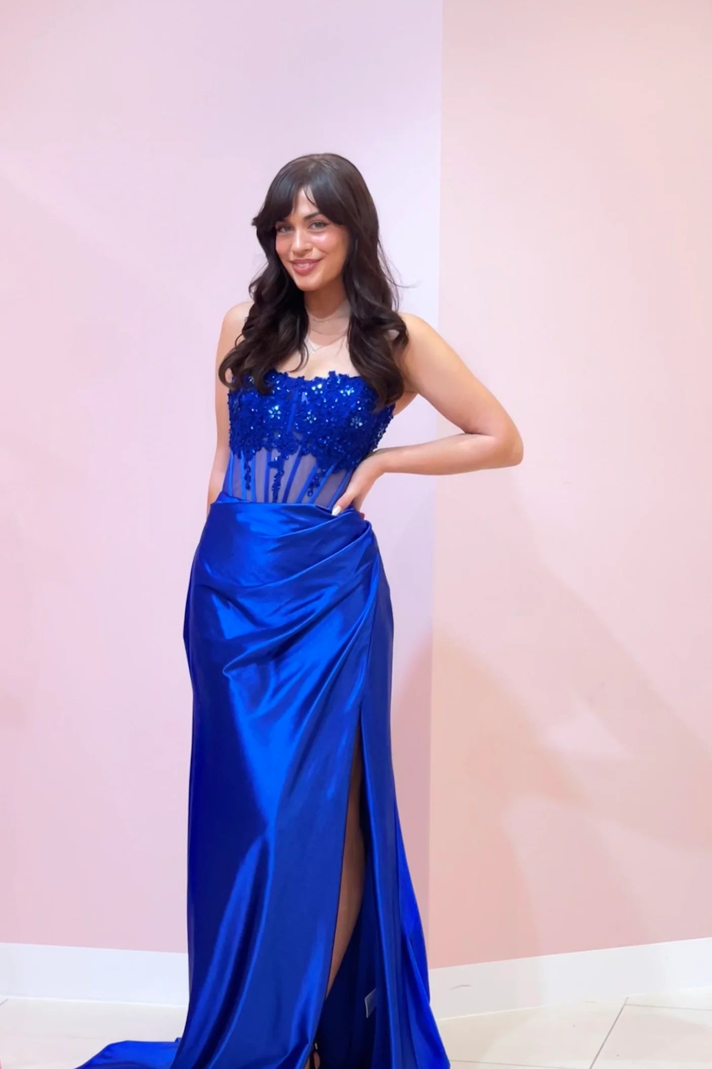 Ondine Dress - Cobalt Blue