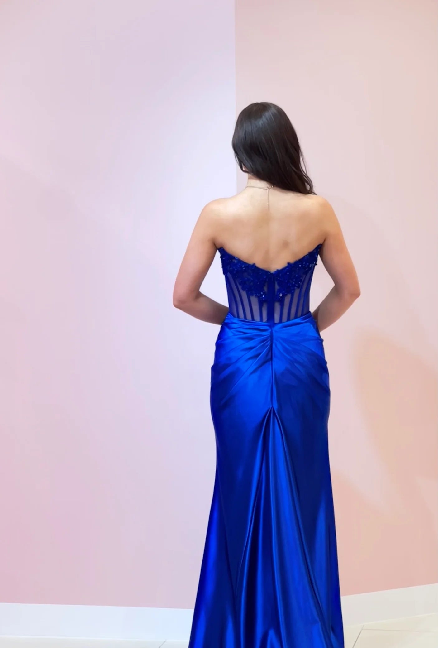 Ondine Dress - Cobalt Blue