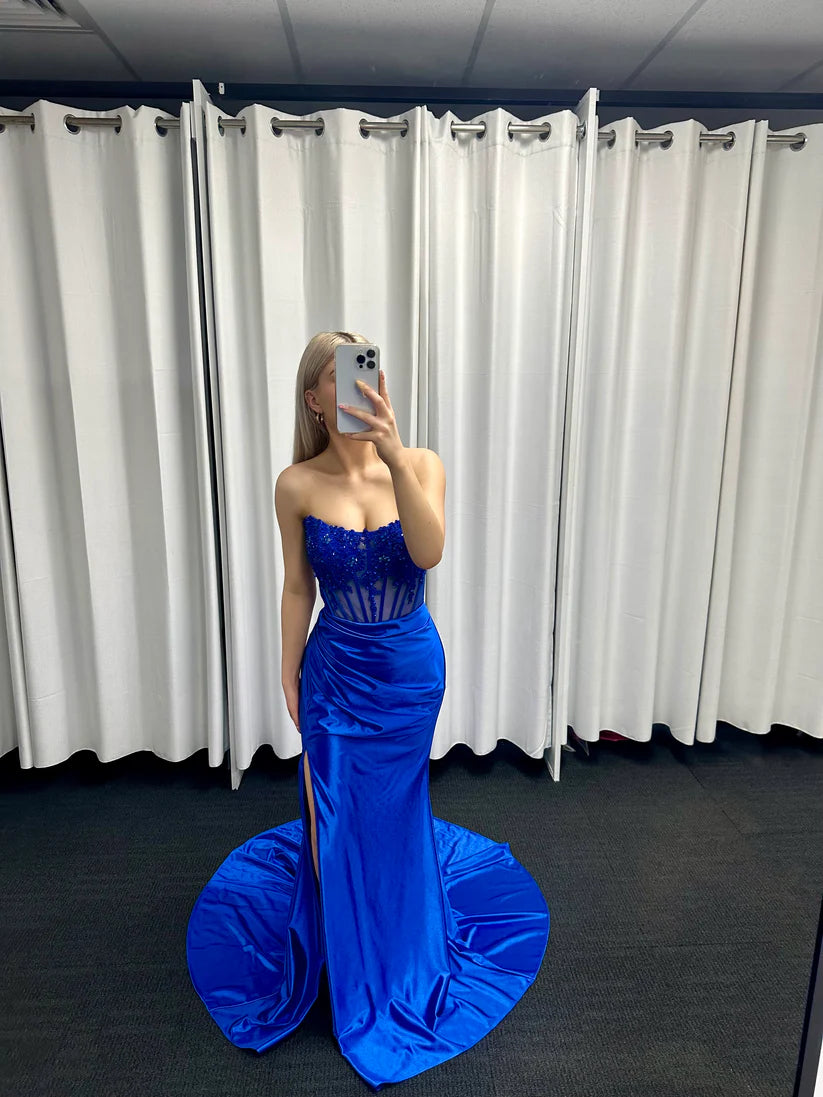 Ondine Dress - Cobalt Blue