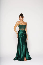 Ondine Dress - Emerald