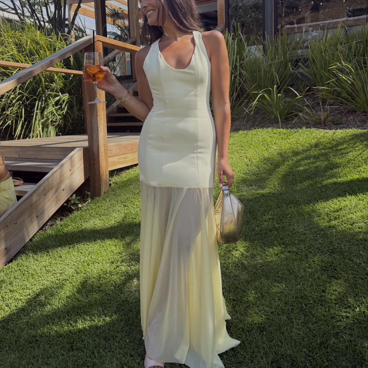 Odessa Gown - Lemon