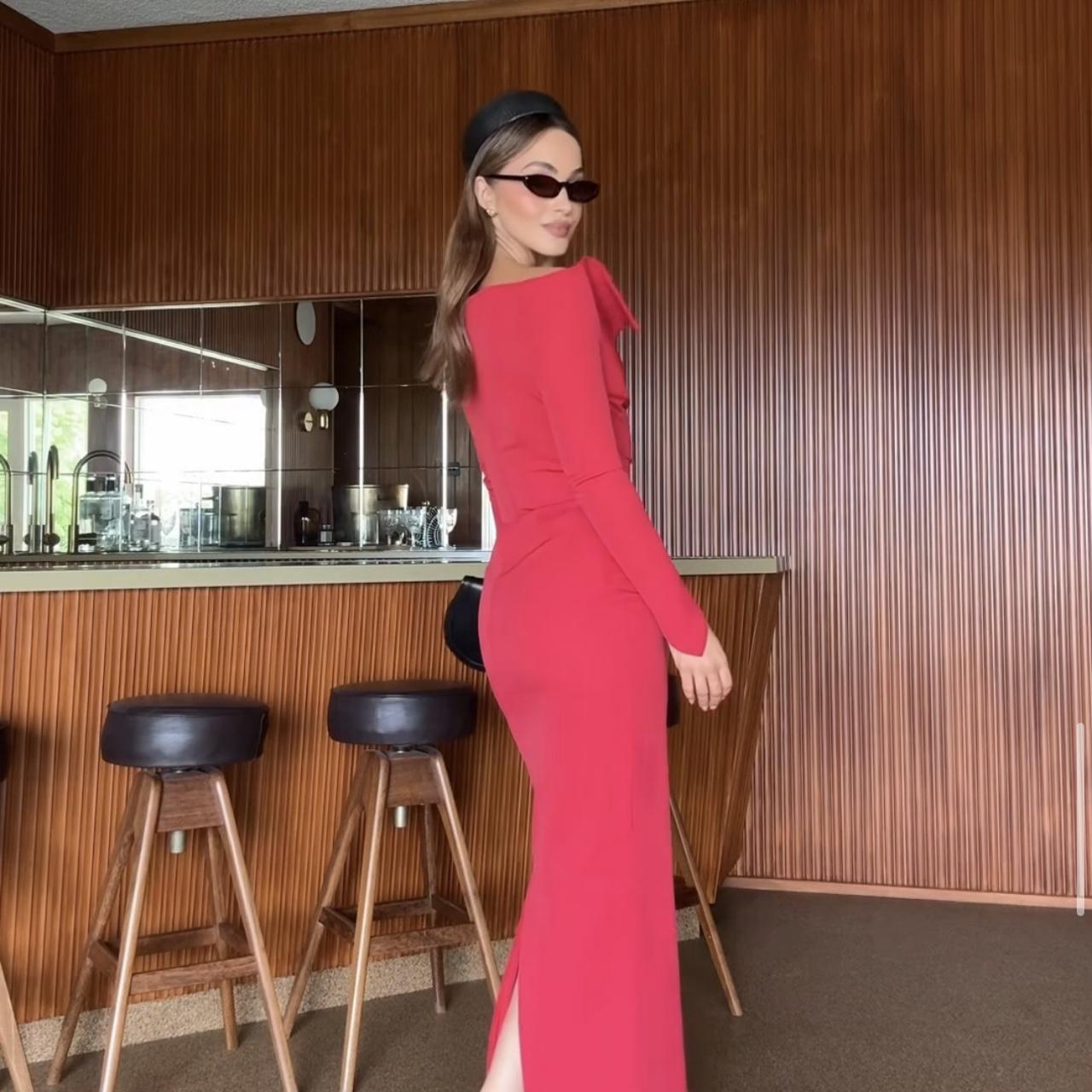 Delsa Dress - Red