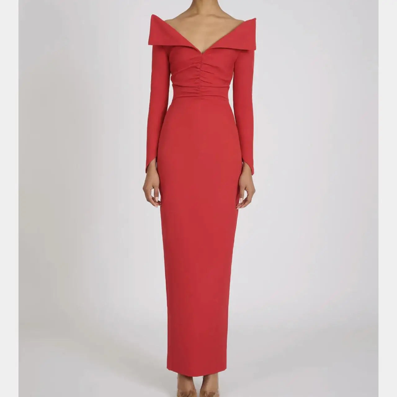 Delsa Dress - Red