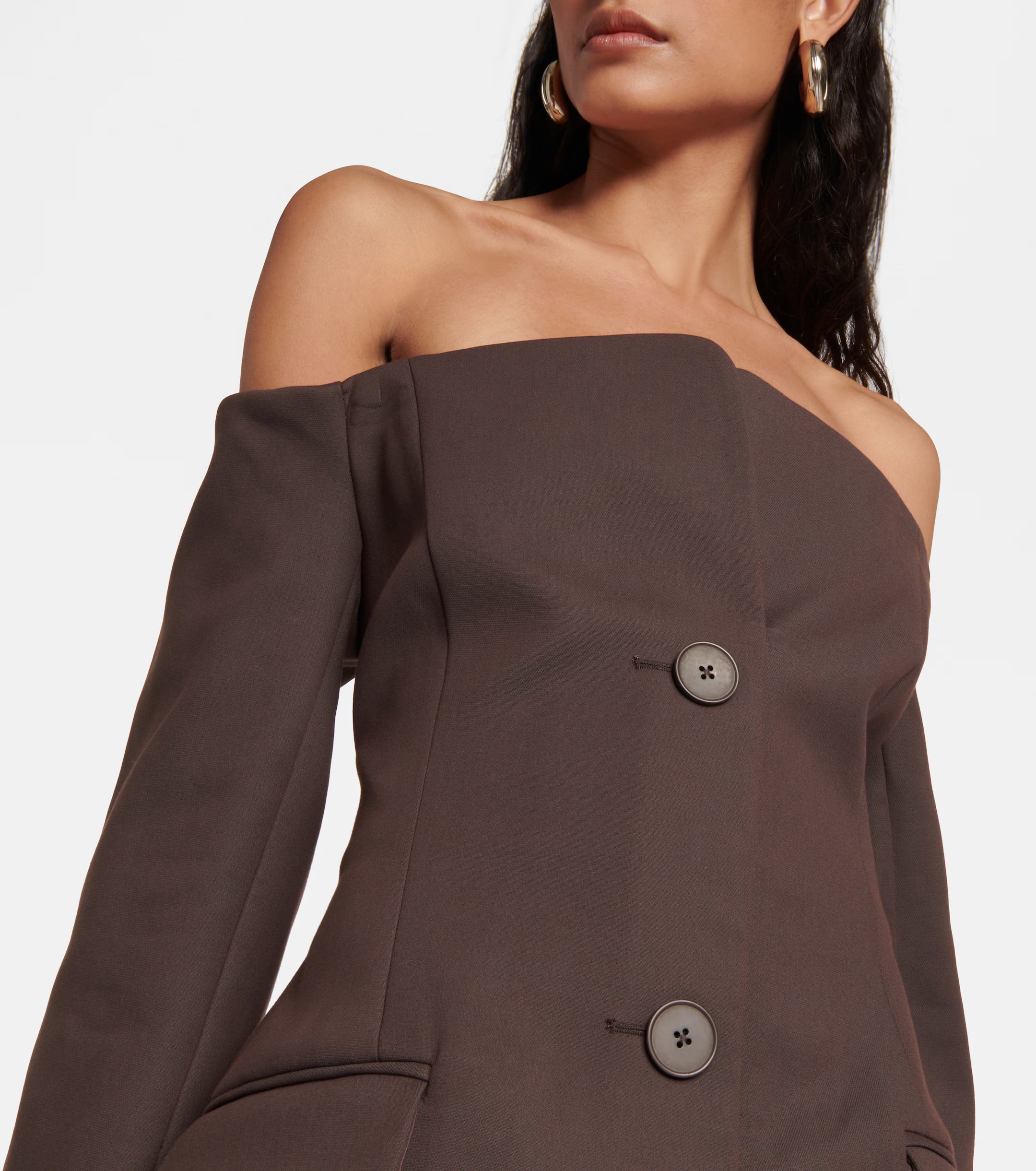 Sandrine Tailored Mini - Brown