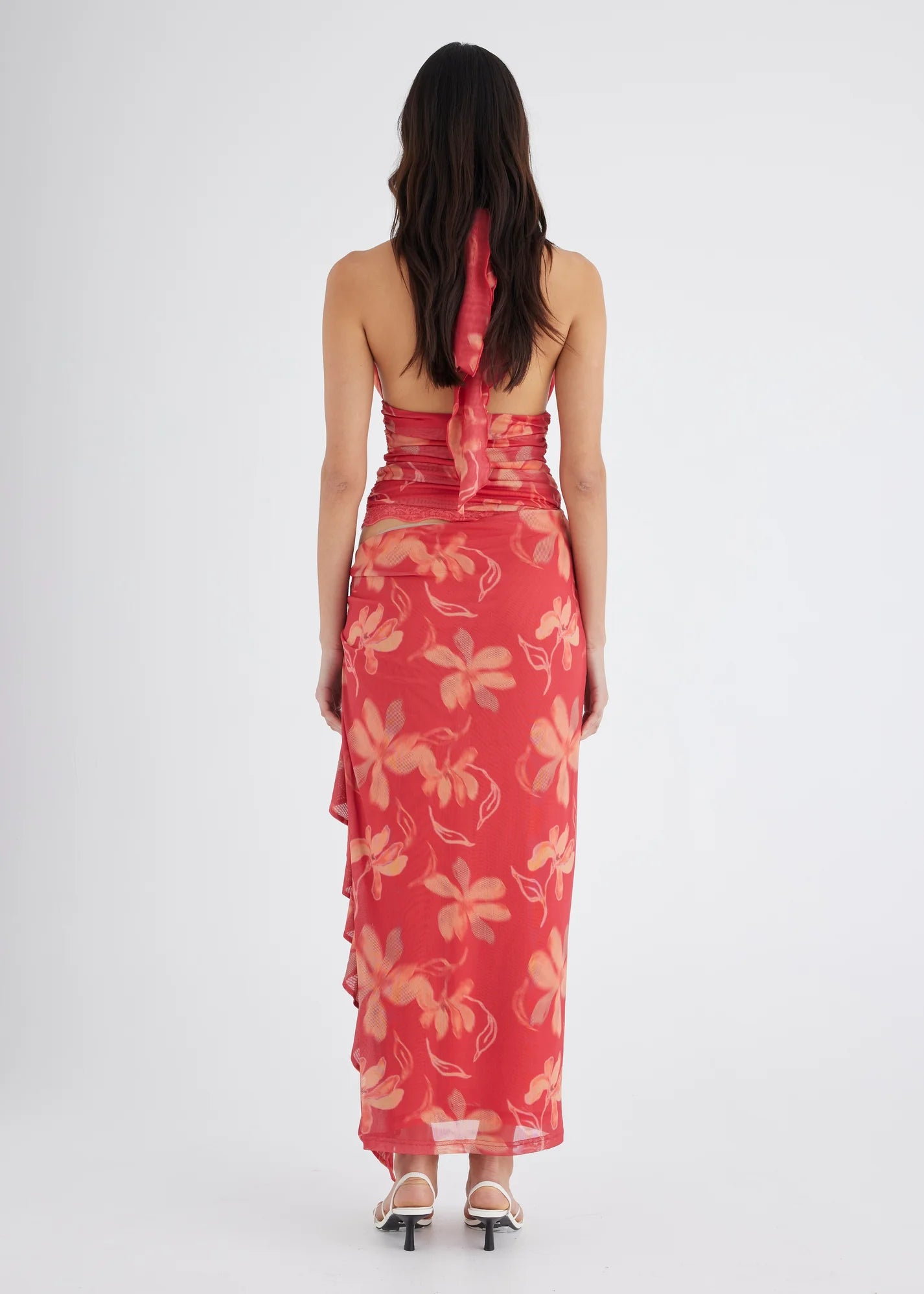 Penelope Maxi Dress - Hibiscus Floral