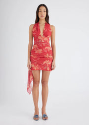 Penelope Mini Dress - Hibiscus Floral