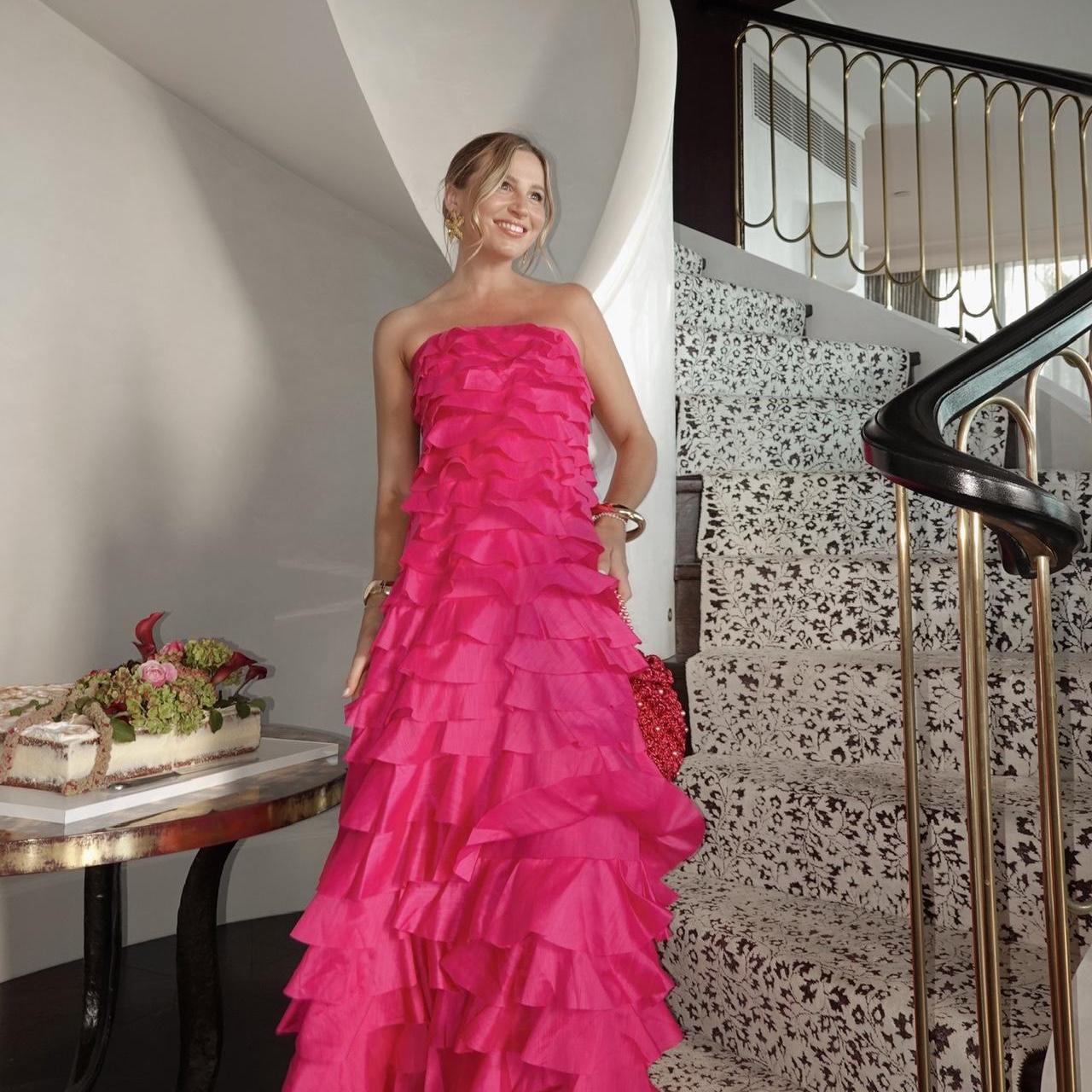 Fleur Gown - Magenta