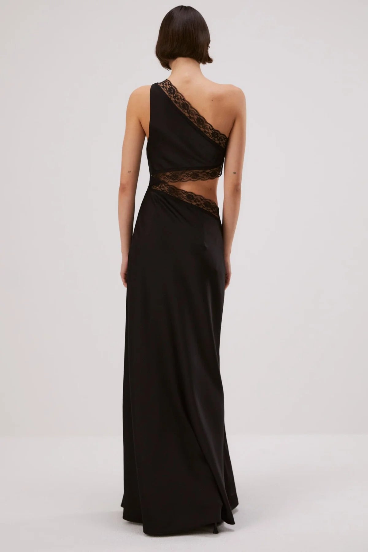 Jillian Lace Gown - Black