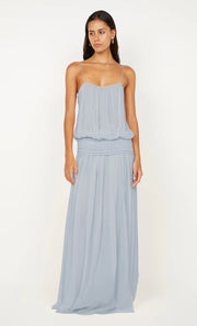 Blouson Dress - Blue