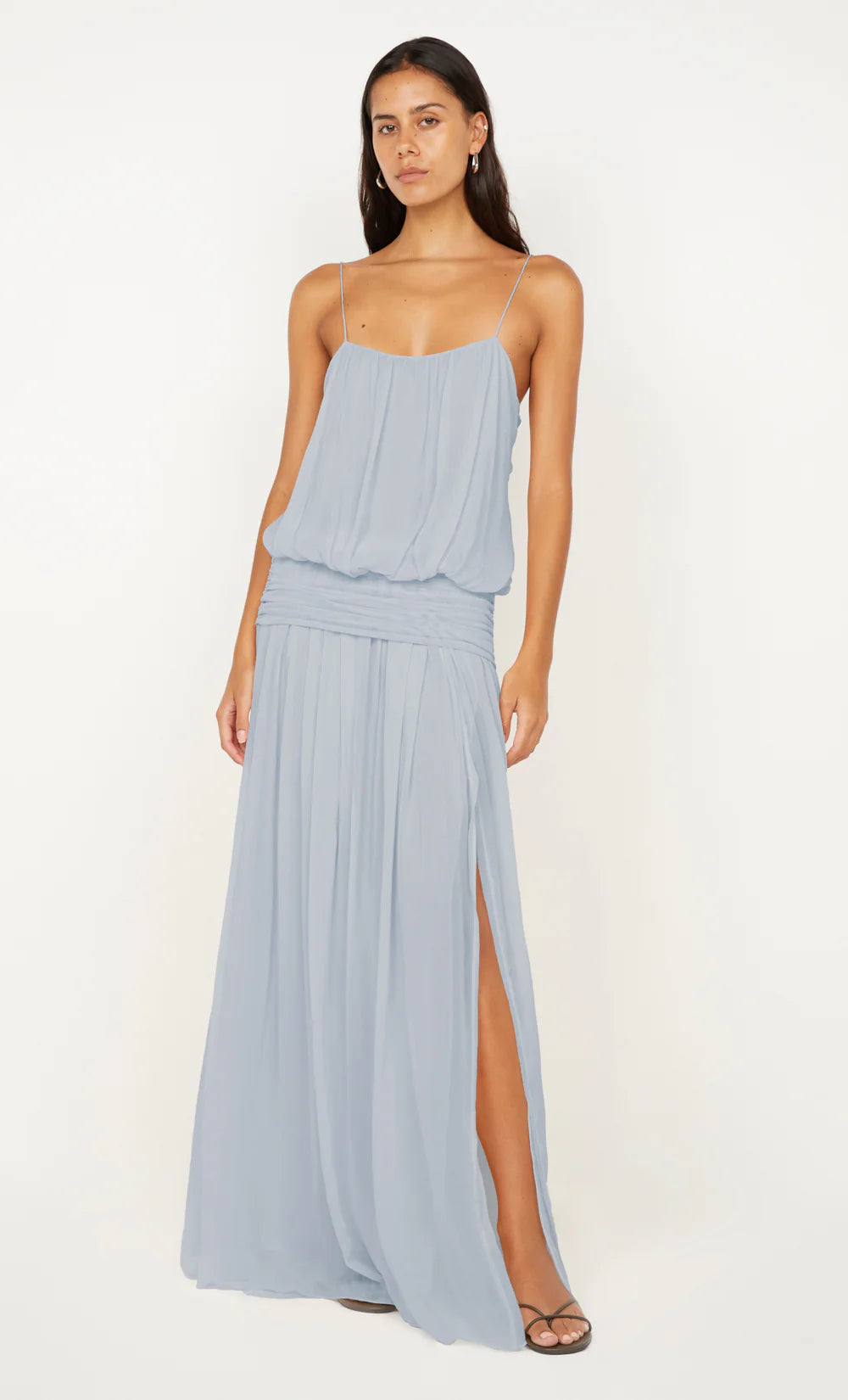 Blouson Dress - Blue
