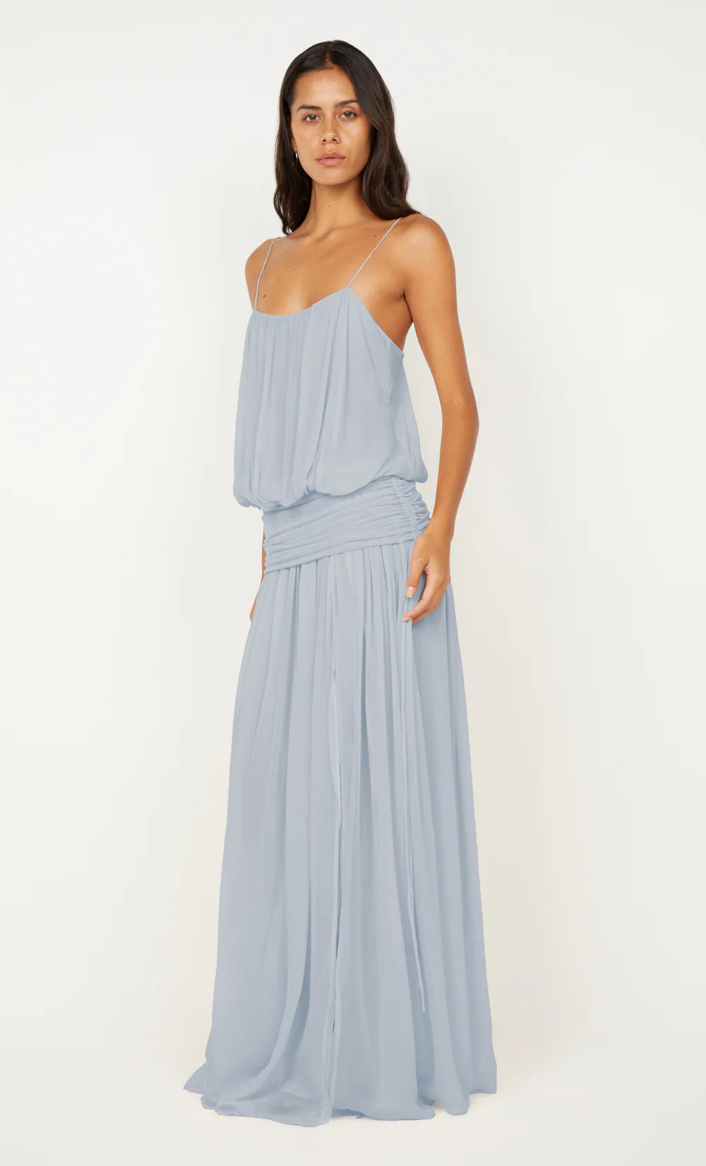 Blouson Dress - Blue