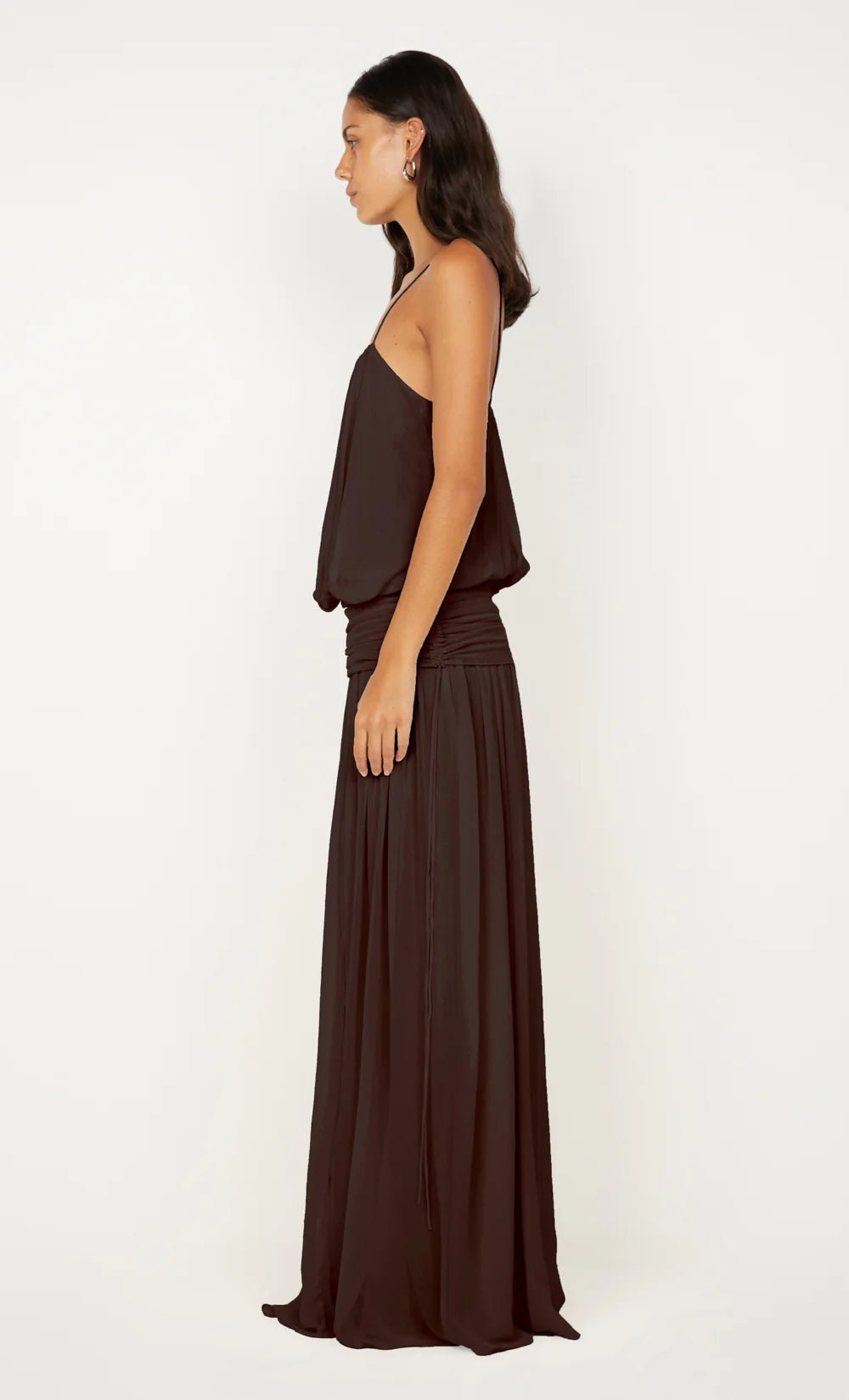 Blouson Dress - Dark Chocolate