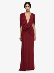 Arianna Drape Maxi - Rosette