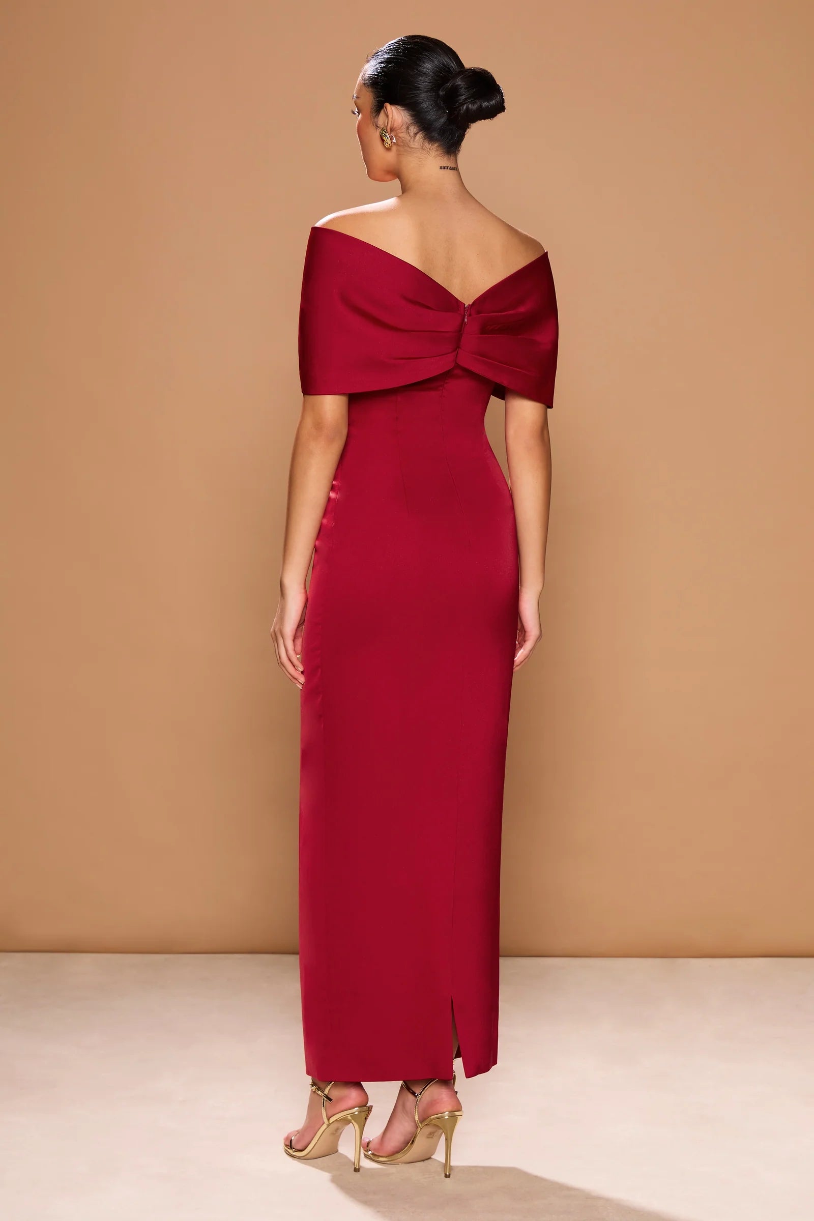 Belluno Dress - Sorrento Red