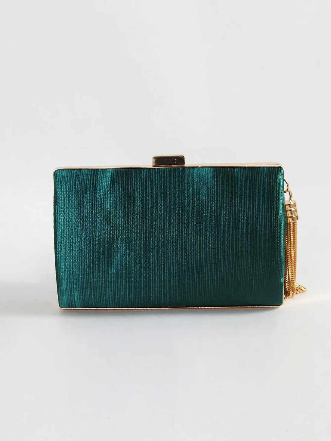 Montipi Tassel Clutch - Emerald