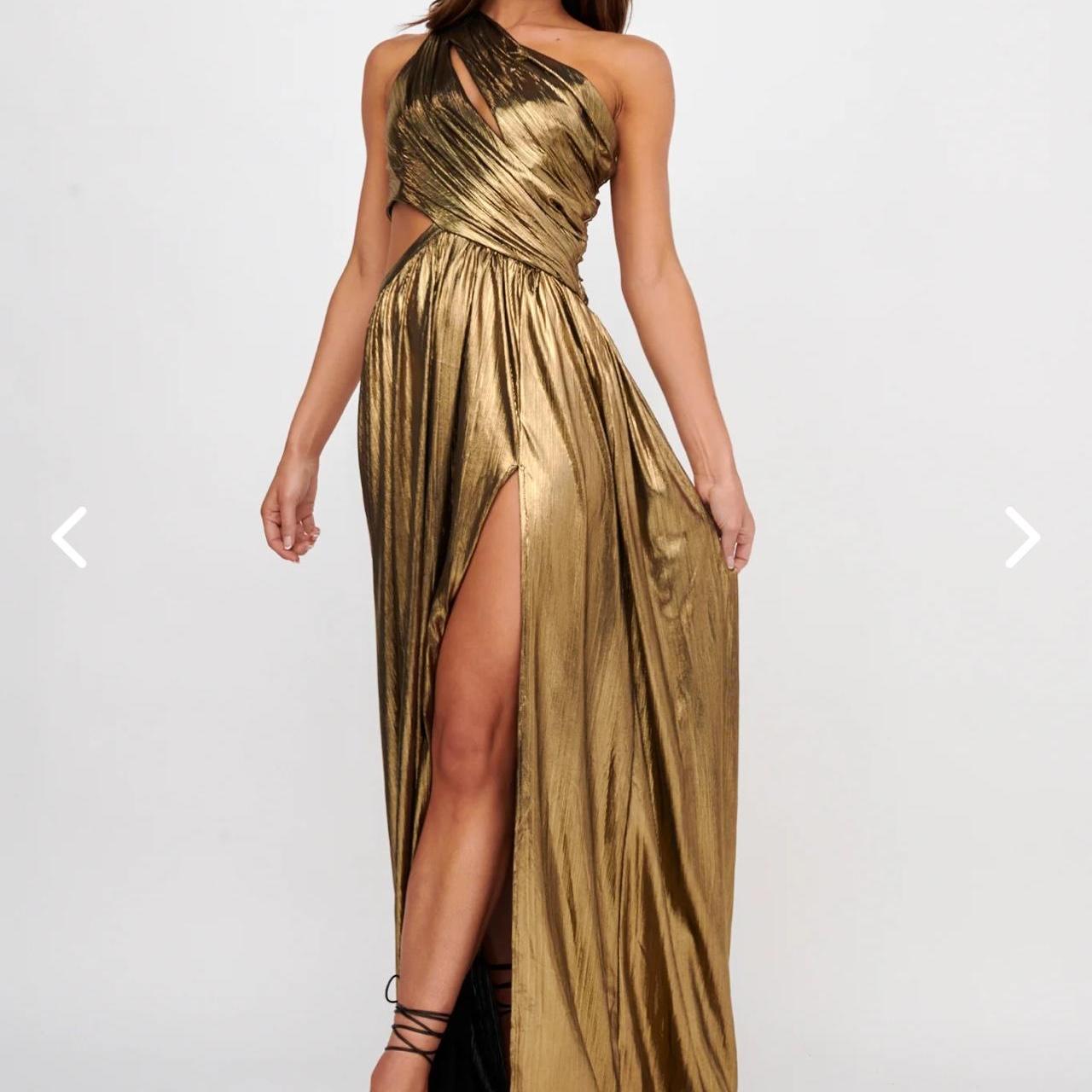 Fortuna Dress - Gold