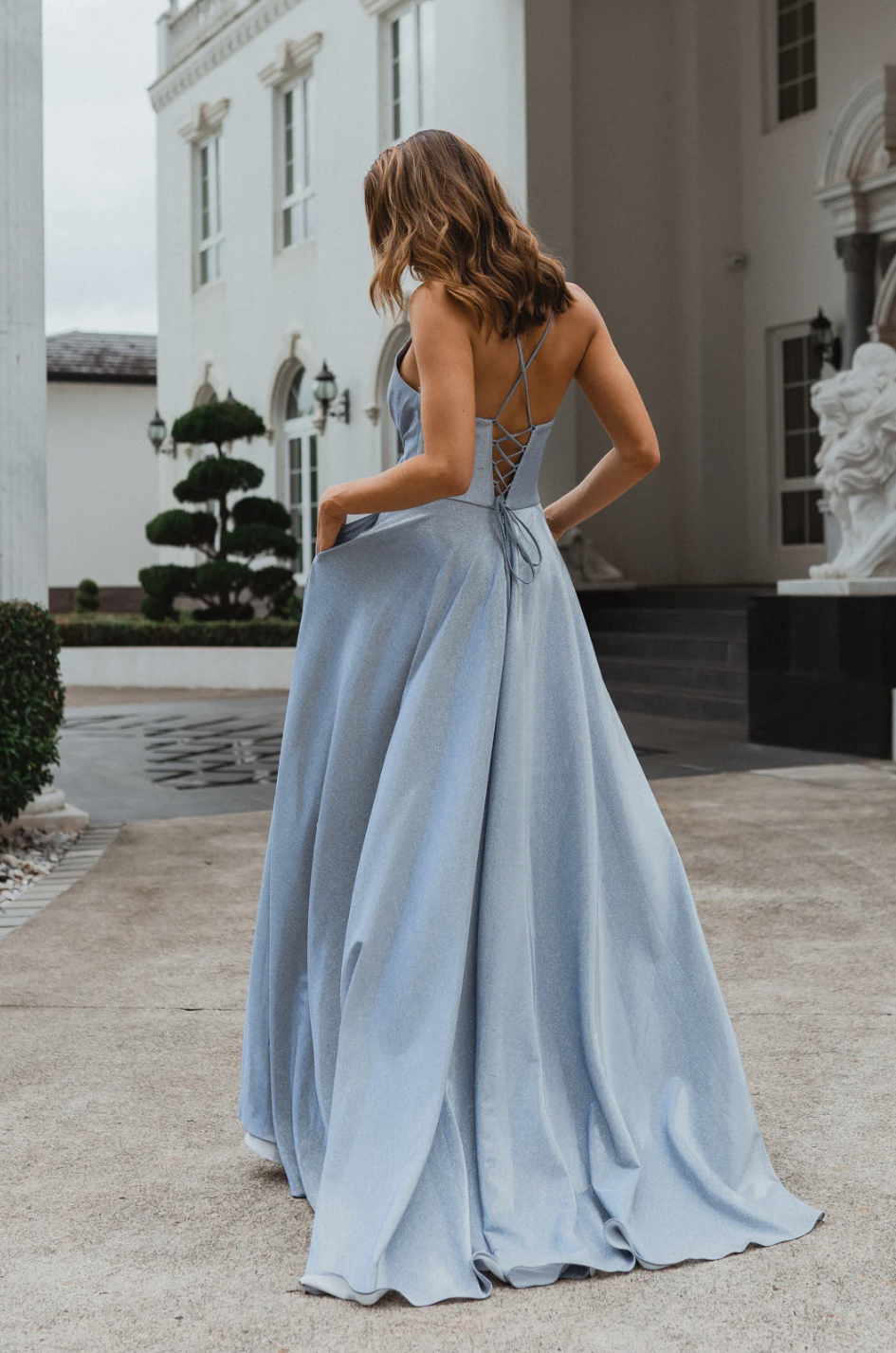 Monroe Gown - Emerald