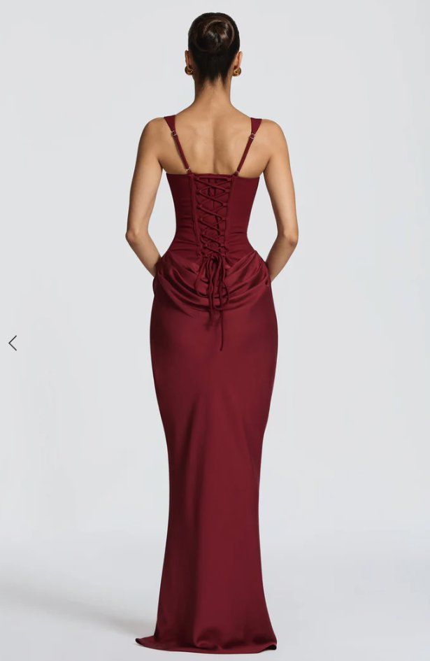 Cornelia Gown - Burgundy