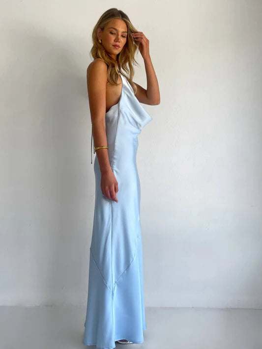 Lucia Maxi Dress - Powder Blue
