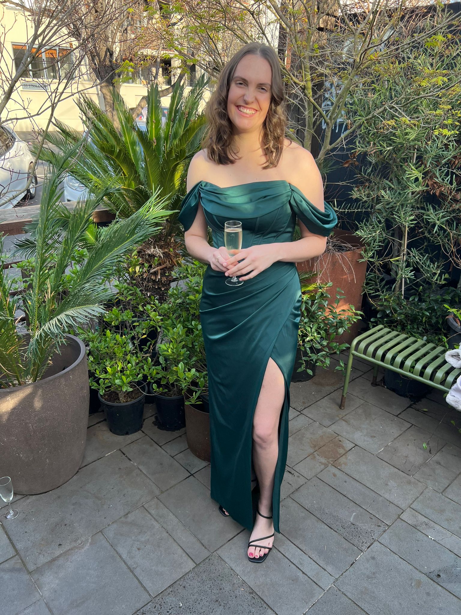 Carmi Gown - Emerald
