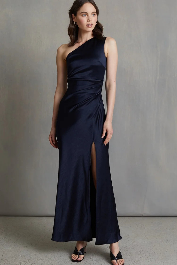 The Dreamer Asymmetrical Dress - Navy
