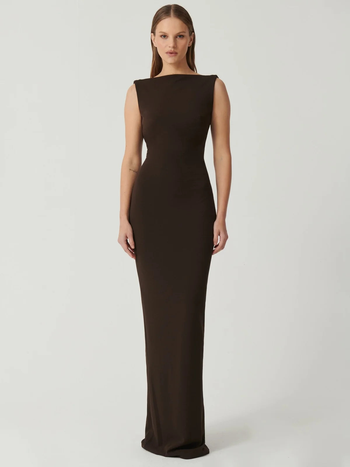Verona Gown - Coffee