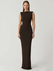 Verona Gown - Coffee