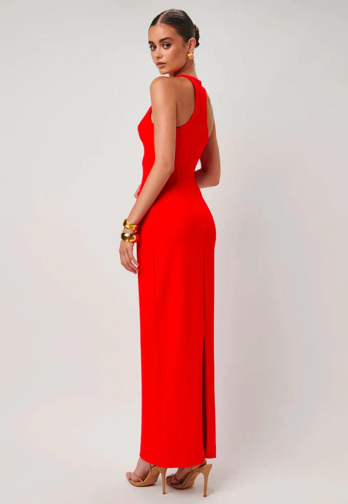 Eliza Dress - Cherry Red