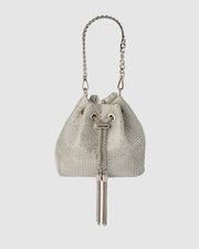 Sylvie Crystal Pouch - Silver
