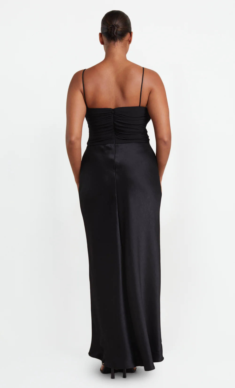 Hazel Twist Maxi Dress - Black