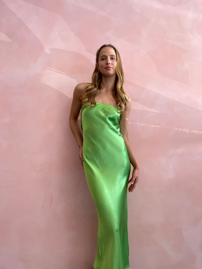 Moon Dance Strapless Dress - Sweet Pea