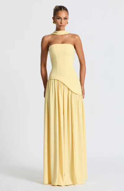 Maliyah Dress - Yellow