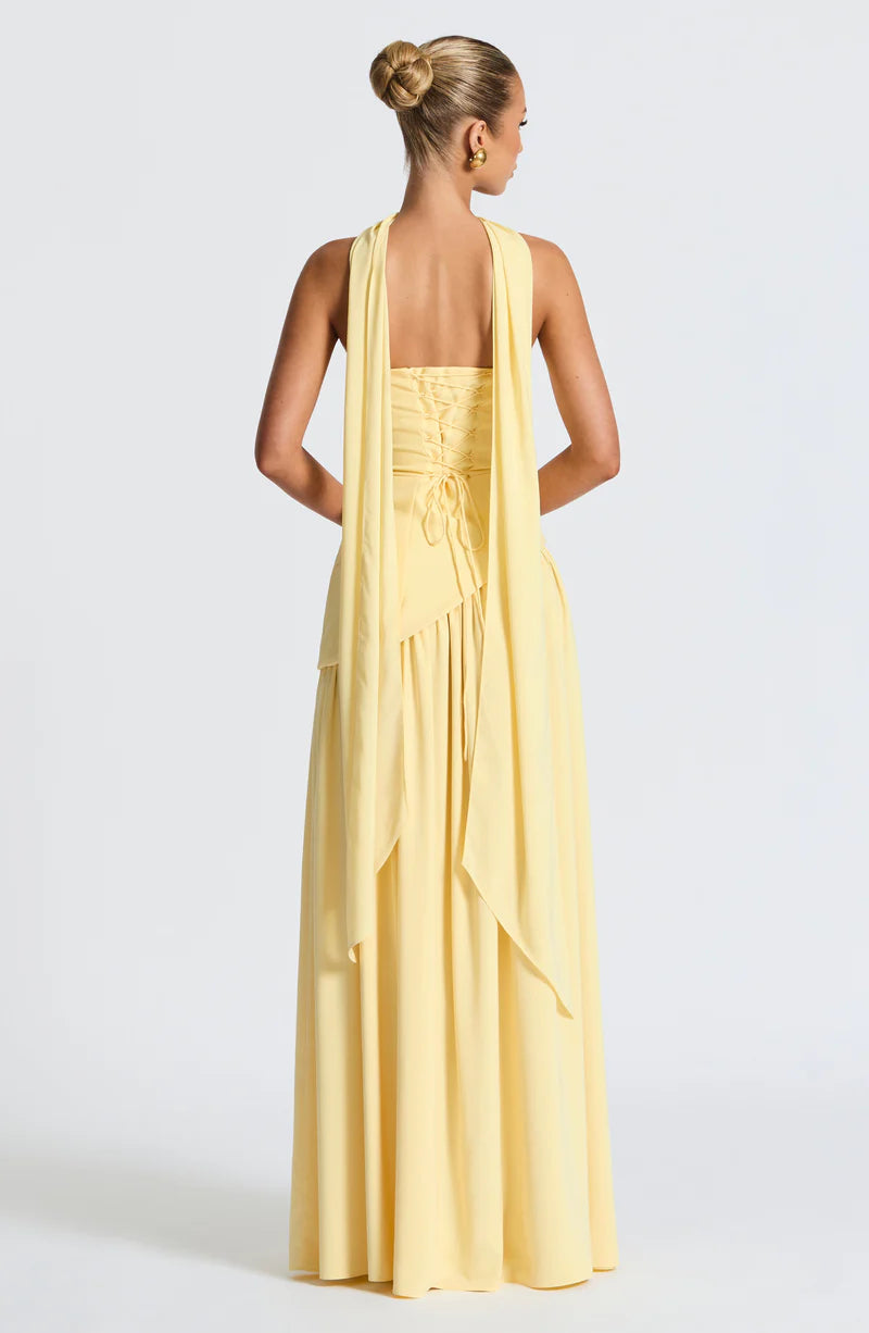 Maliyah Dress - Yellow