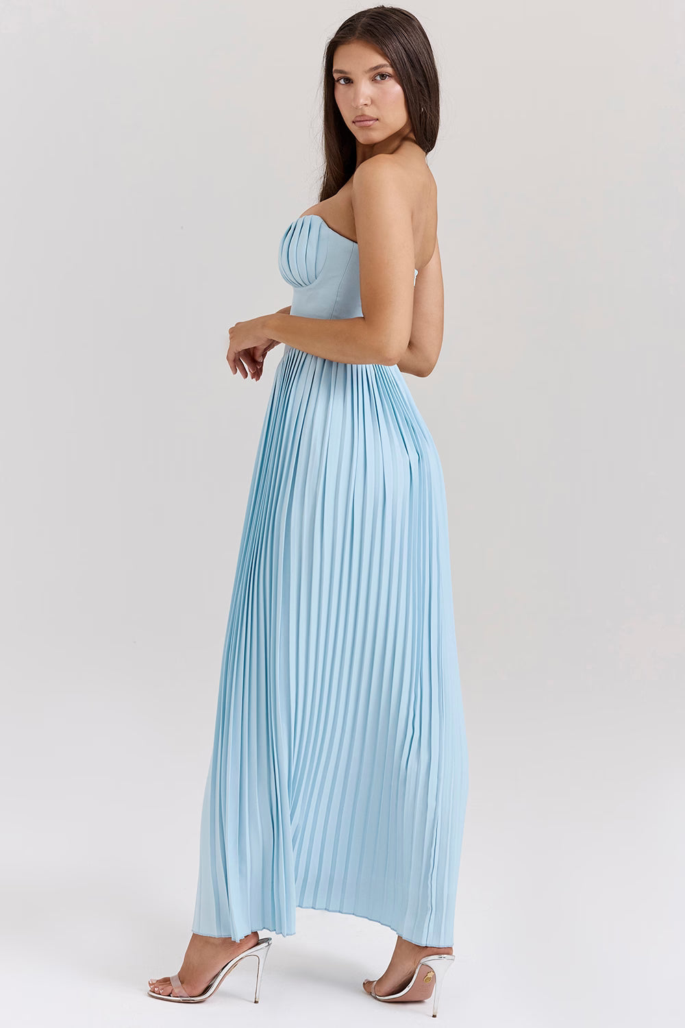 Marcella Dress - Ocean Blue