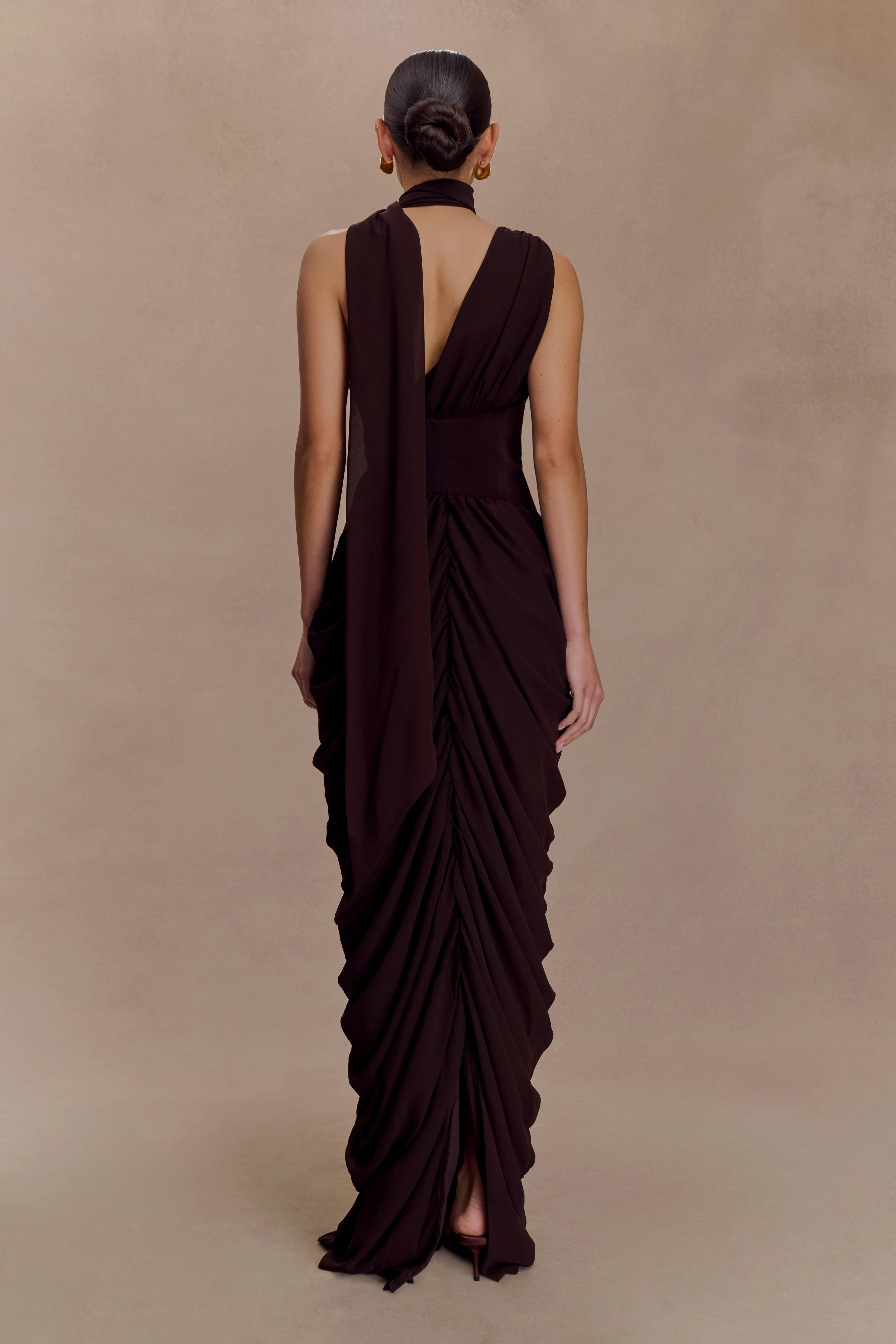 Alex Maxi Dress - Cacao Brown