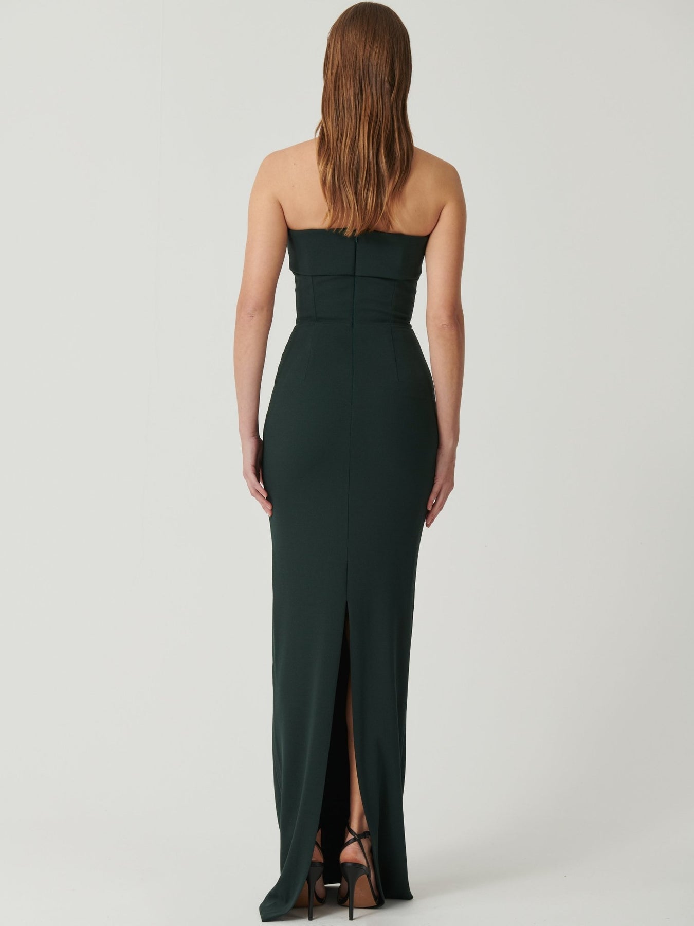 Monroe Gown - Sacramento Green