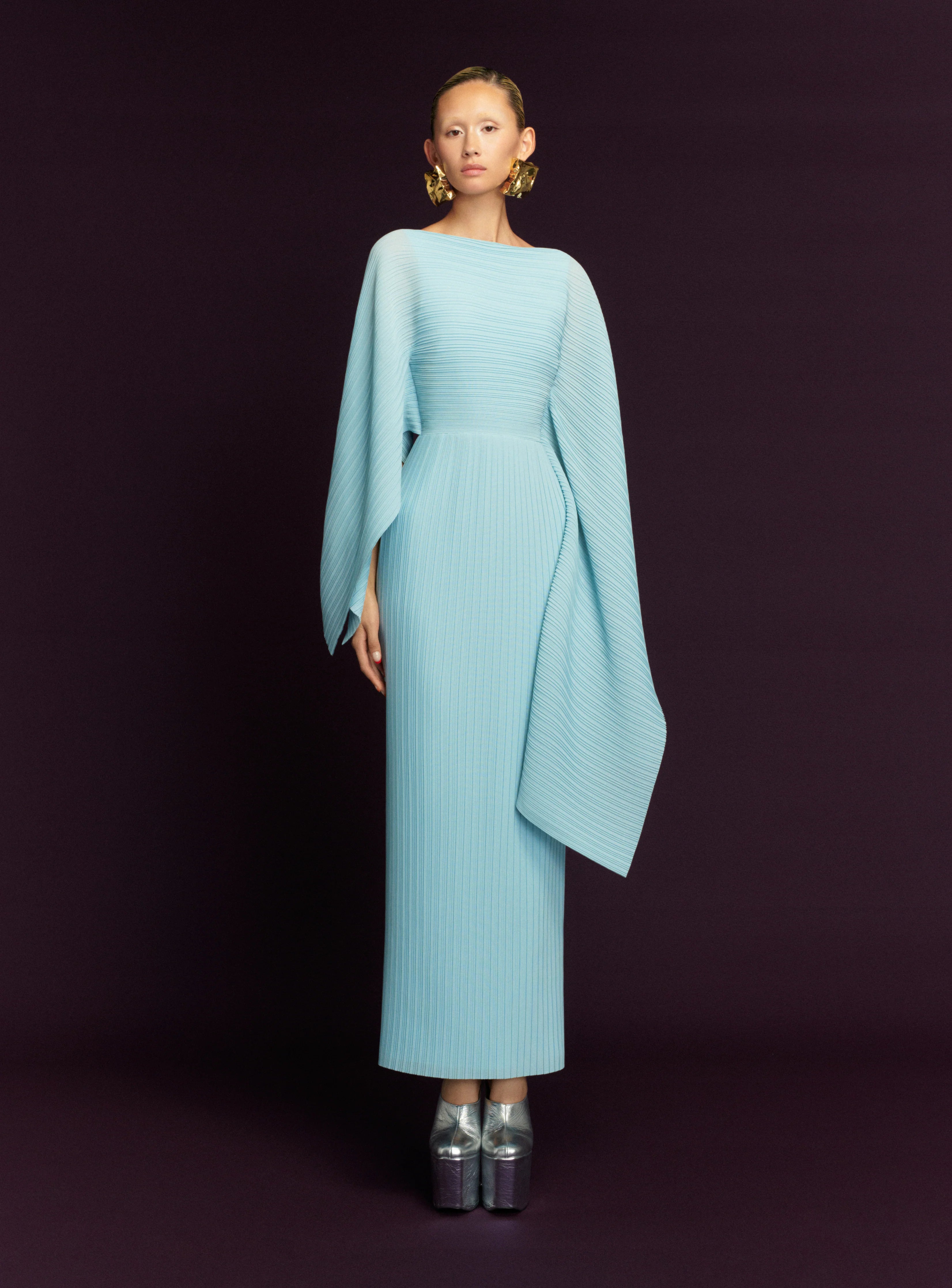 Adami Maxi Dress - Arctic Blue