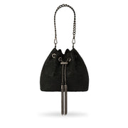 Sylvie Crystal Pouch - Black